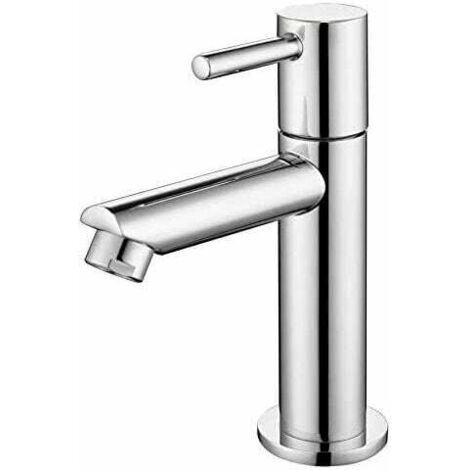 Grifo de caño recto de agua fría simple [estilo corto]  1