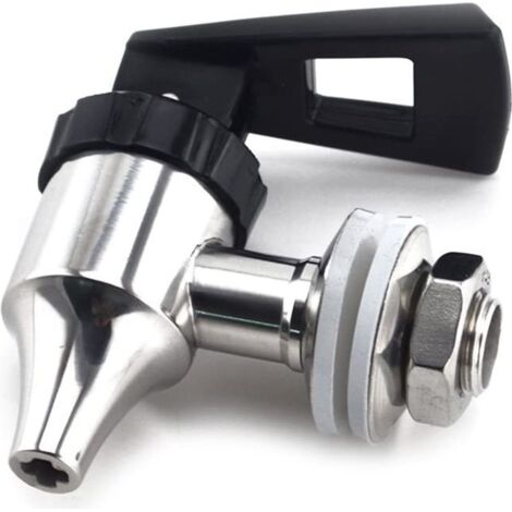 Grifo de cerveza, dispensador de agua de acero inoxidable, máquina de bebidas - 16 mm