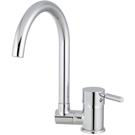 Grifo de cocina caño abatible TAMISE cromado BY EUROSANIT