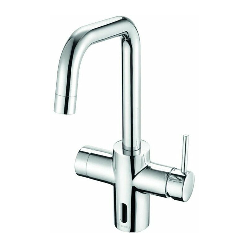 

Schell - Grifo de cocina electrónico GRANDIS E agua mixta alta presión con compartimento para pilas 6 V