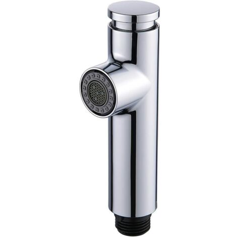Grifo de cocina extraíble con rociador, 2 chorros, cabezal de repuesto, para grifo mezclador, chapado, G1/2"/61020