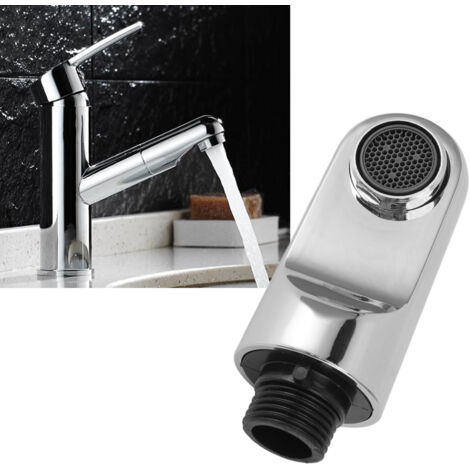 Grifo de cocina extraíble FYC888 - Cabezal rociador portátil de ABS cromado G1/2 [Cabezal rociador profesional]