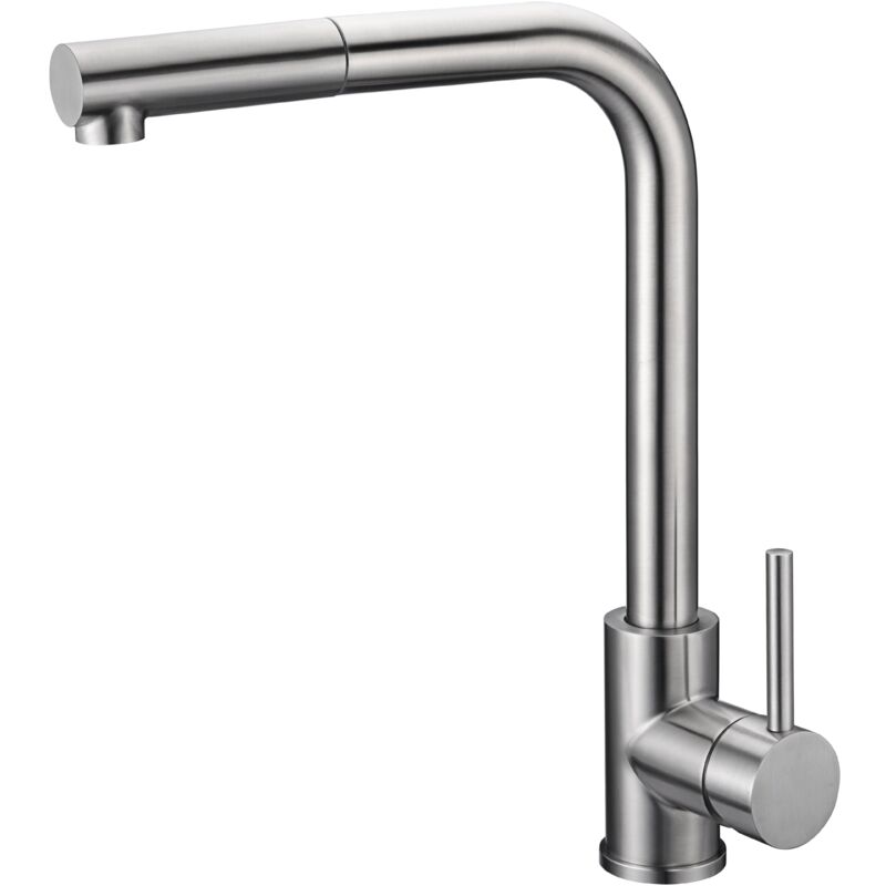 Imex - GCE006/AC malta Grifo de Cocina Acero - ref: GCE006/AC