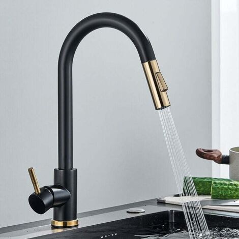 LOVHAUS Grifo De Cocina Extraíble De Baja Presión, Grifo Mezclador De Dos Tipos De Chorro De Agua Para Caldera, Grifo Giratorio De 360° Para Fregadero | Leroy Merlin