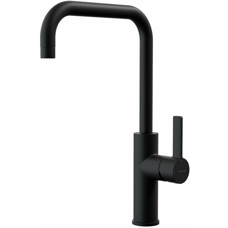 

Grifo de cocina monomando Alpina Negro Mate Right