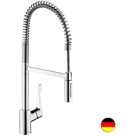 Grifo de cocina semiprofesional XXL HANSGROHE Cento 2 chorros cromado