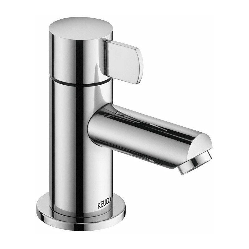 

Keuco - Grifo de columna PLAN 50 DN 15, sin vaciador automático, acabado acero inoxidable