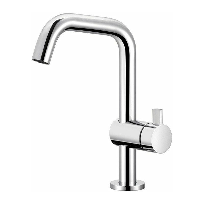 

Grifo de columna PLAN BLUE 200 sin vaciador automático, acabado aluminio KEUCO