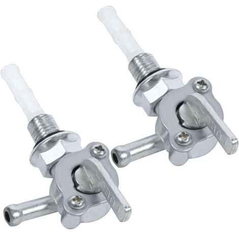 Grifo de combustible KZQ M10 x 1,25 mm, bomba de combustible eléctrica, tanque de gasolina, interruptor de combustible, grifo de gasolina, generador, universal para ATV, motocicleta y todoterreno.