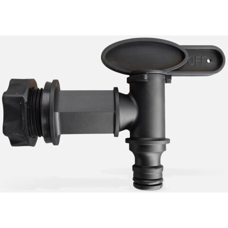 Grifo de conexión rápida para recolector de agua de lluvia