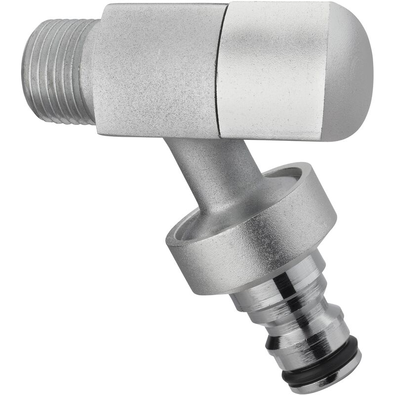 

Aroz - Grifo de diseño 1/4 de vuelta cromado satinado M 1/2' Punta automática