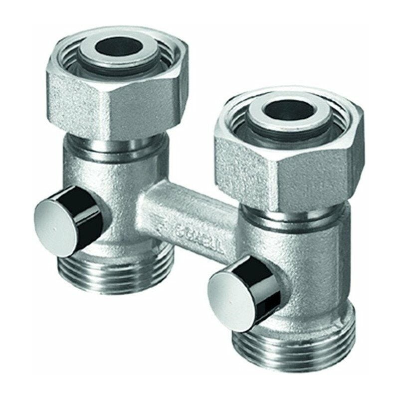 

Grifo de doble conexión con cerradura, paso 3/4 '' AG x 3/4 '' IT, níquel mate SCHELL