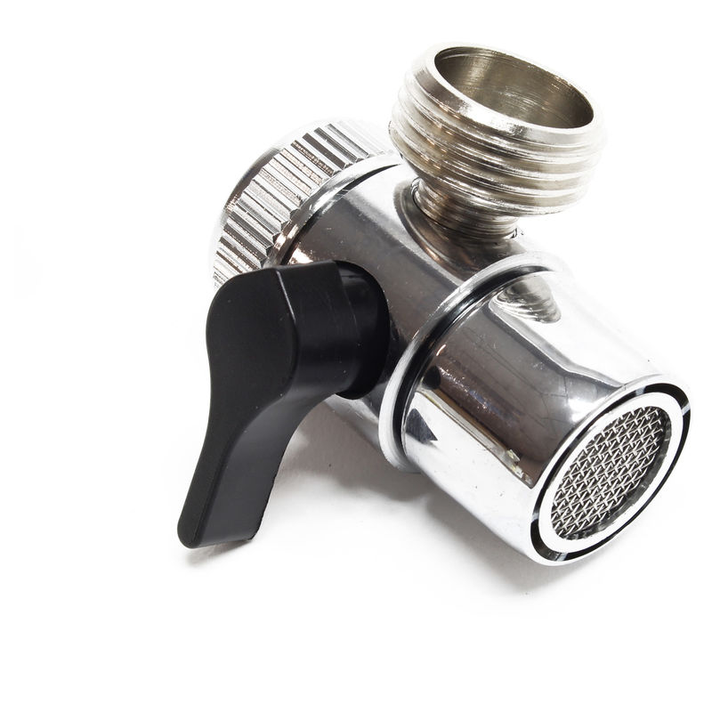 

Válvula 2-vías Adaptador para grifo agua Filtro de encimera 20mm 3/4' Filtración Tratamiento de agua