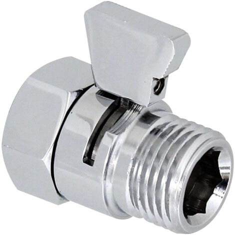 Grifo de ducha G1/2, válvula de cierre, regulador de caudal de agua, controlador de alta presión para cabezal de ducha bidé.