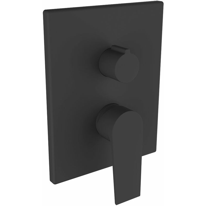 

Grifo de ducha monomando para empotrar 2 vías iClever Agora Xtreme Negro
