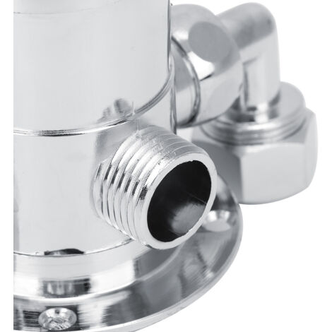 Grifo de ducha multifunción de 1/2 pulgada, fabricado en aleación de zinc, con mezclador termostático para bidé y lavabo, acabado cromado brillante.