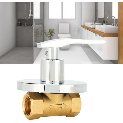 Grifo de esquina de 1/2 pulgada, InstaConceauproof, a prueba de fugas. Grifo de esquina de cobre de 1/2 pulgada con montaje oculto para cocina y baño.
