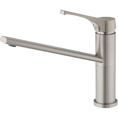 Grifo de Fregadero de Acero Inoxidable Cepillado ORFEA by Eurosanit