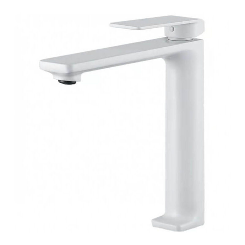 BDF016-3BL fiyi Grifo de Lavabo Alto Blanco Mate - ref: BDF016-3BL - Imex