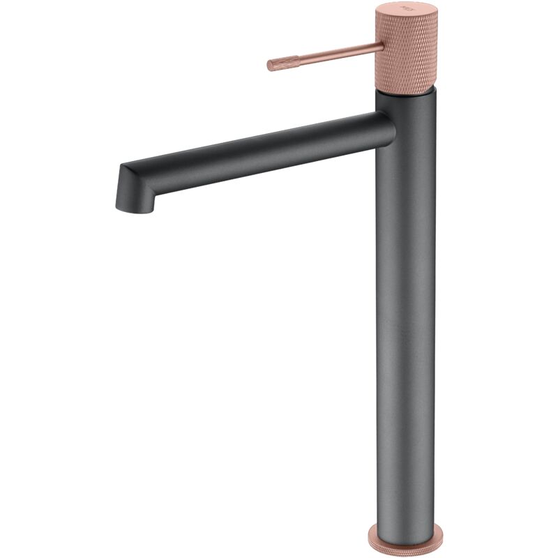 Imex - BDD038-3GC line Grifo de Lavabo Alto Gris Champagne - ref: BDD038-3GC