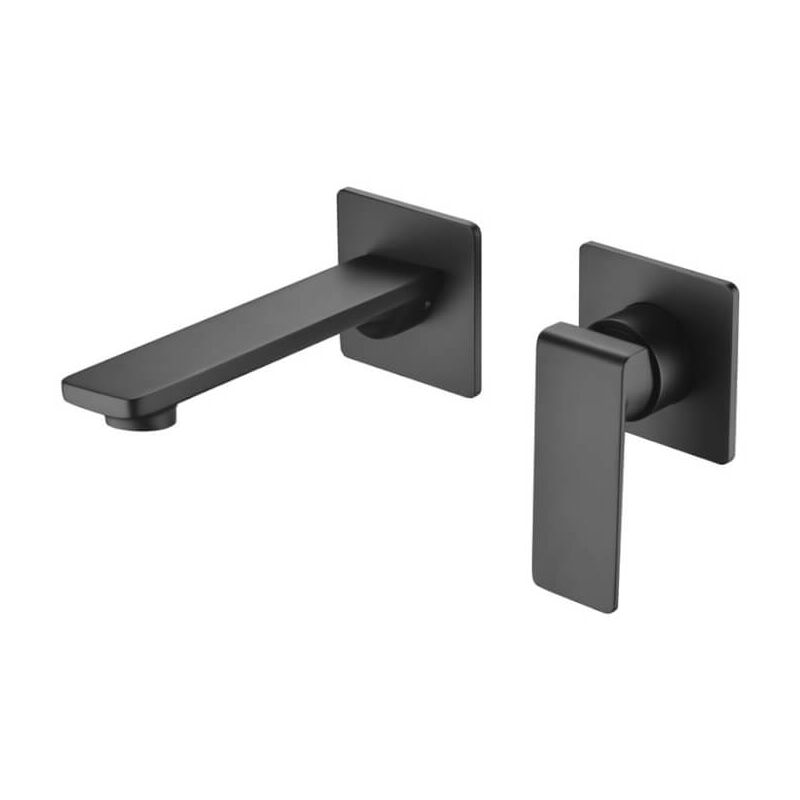 GLF016/NG fiyi Grifo de Lavabo Empotrado Negro Mate - ref: GLF016/NG - Imex