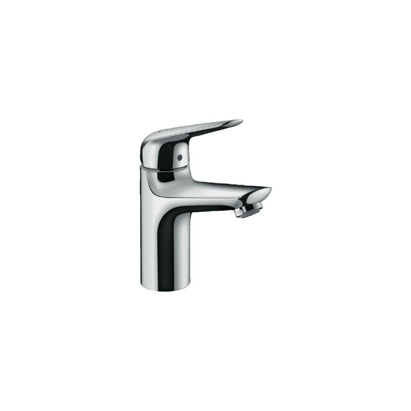 

Grifo de lavabo monomando 100 sin vaciador cromo Hansgrohe Novus