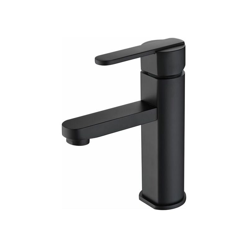 

Grifo de lavabo monomando negro mate Serie Roma - IMEX
