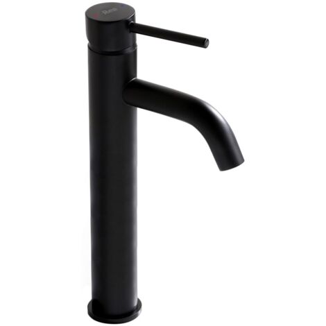 GRIFO de LAVABO REA LUNGO NEGRO HIGH
