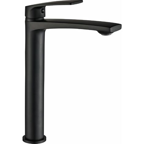 GRIFO DE LAVABO REA LUPPO NEGRO HIGH