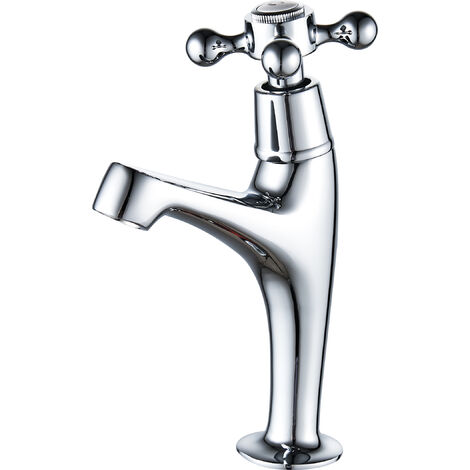 GRIFO DE LAVAMANOS ALTO FEDLEEN CROMADO
