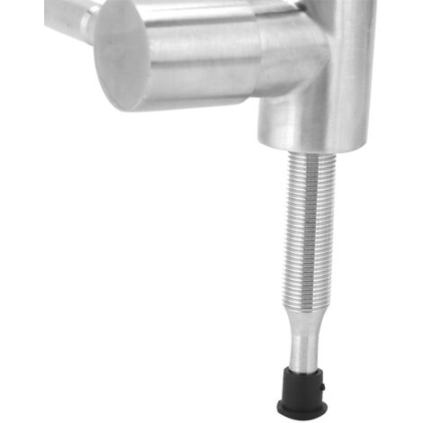 Grifo de limpieza de acero inoxidable y cobre G1/4 de pulgada, 31,5 cm, 1 grifo + accesorios