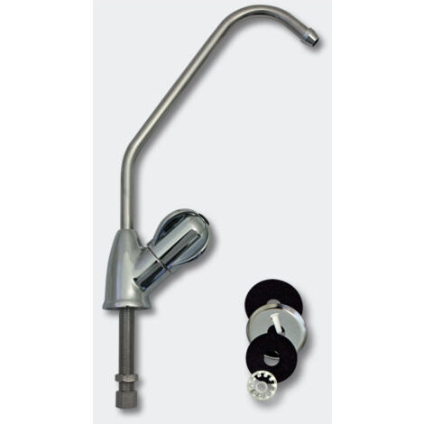 Grifo de ósmosis inversa plateado para cocina y baño 2316008
