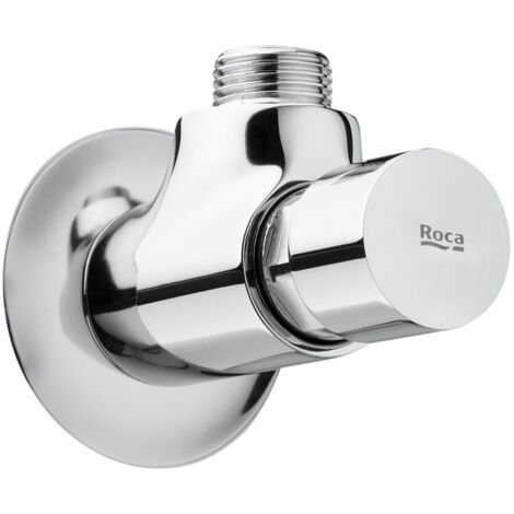 Grifo de paso angular temporizado exterior para ducha INSTANT - ROCA
