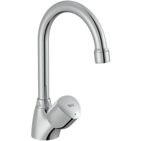Grifo de repisa para lavabo con caño alto giratorio BRAVA - ROCA