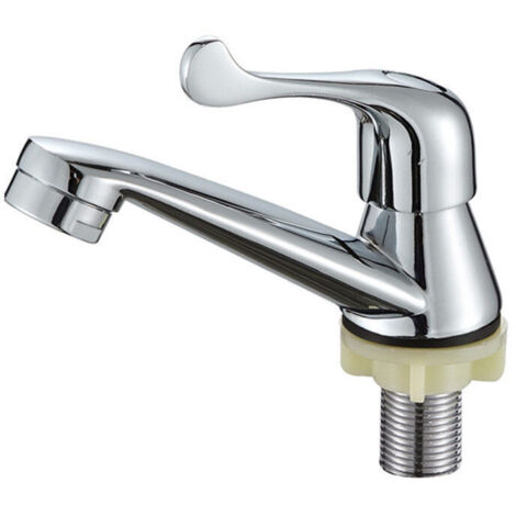 Grifo de sobremesa resistente de liberación rápida, grifo individual de agua fría, 96