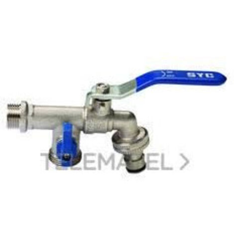 GRIFO DOS SALIDAS 1/2"X3/4"X3/4" - ATUSA