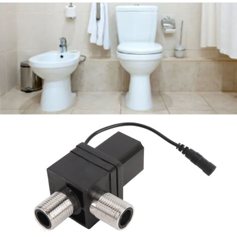 Grifo eléctrico magnético con pulverizador automático G1/2 pulgada 186 g (1x grifo, 2x juntas)