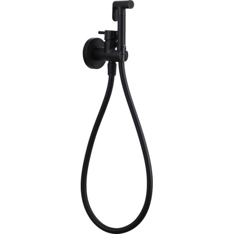 Grifo empotrado de bidé Múnich negro mate - IMEX