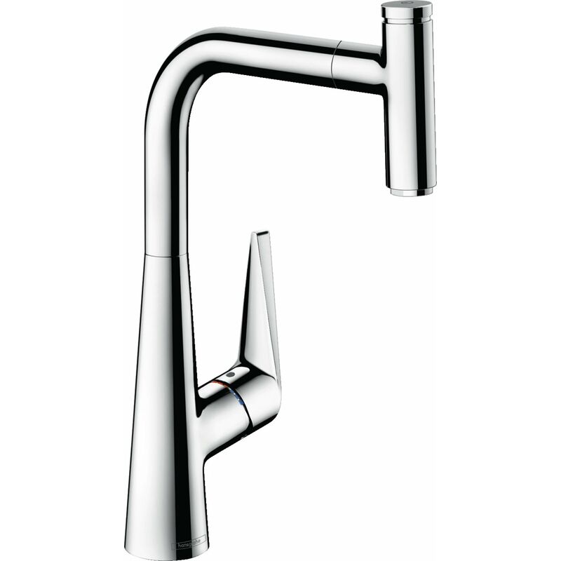 

Talis Select M51 monomando de cocina 300, caño extraíble, 1 tobera, color: cromado - 72821000 - Hansgrohe