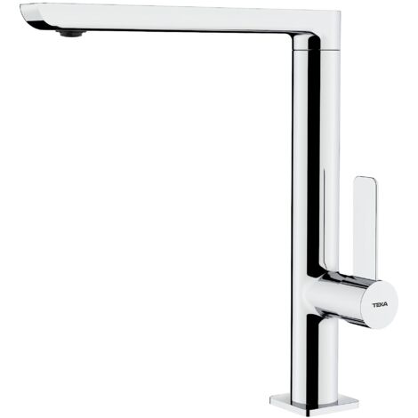 GRIFO FO 915 CROMO Monomando de acabado en cromo, elegante diseño minimalista, caño alto y giratorio.