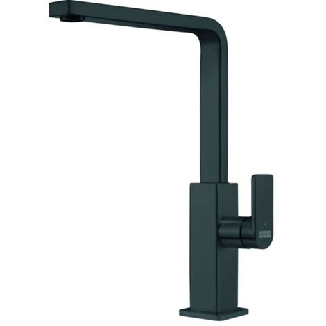 GRIFO FRANKE MYTHOS NEGRO/INOXIDABLE CAÑO ALTO