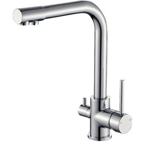 GRIFO FREGADERO 2 SALIDAS CAÑO ALTO OSMOSIS - 0011004
