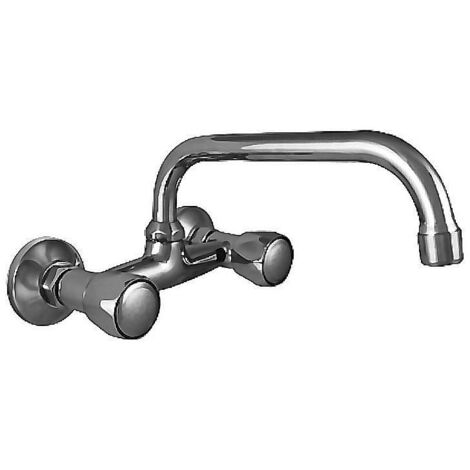 Grifo fregadero grande con caño alto reina - KÄLLA