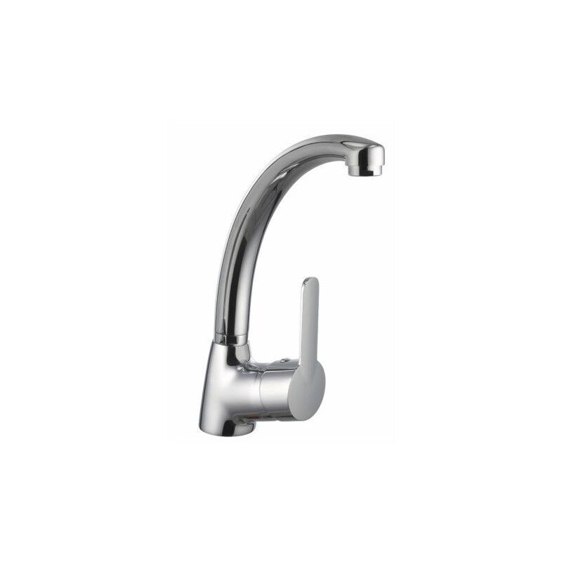 

Clever - Grifo Coc Freg 34x14x6,54cm Monom Caño Tubo Lat Crom Urban C