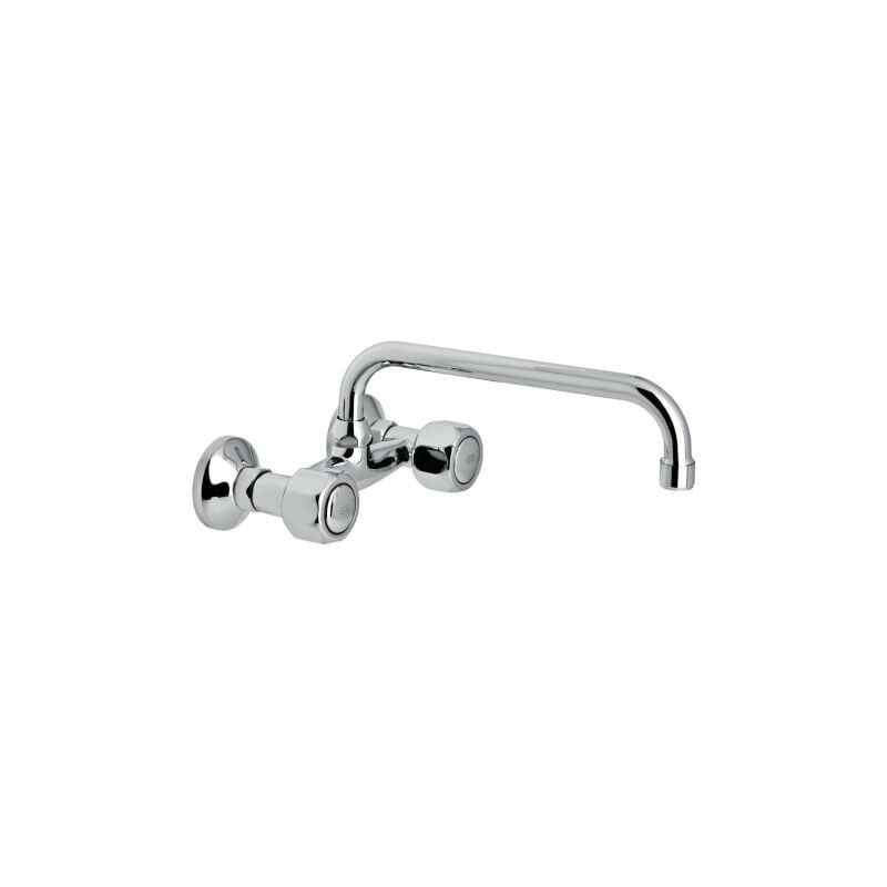 

Genebre - GRIFO FREGADERO MURAL CAÑO ALTO 15 CM