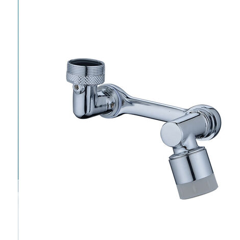 Grifo giratorio giratorio de 1080 grados giratorio para grifos, aireador de grifo, regulador de pulverización, extensor de grifo para grifos de cocina, 1 pieza, 13Treize