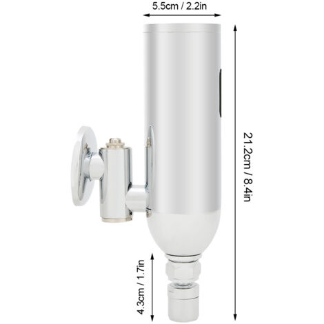 Grifo infrarrojo (G1/2 pulgada) para baño y cocina, fabricado en cobre duradero, económico y seguro para la salud.