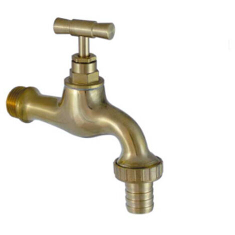 Grifo Jardin Rarcor Manguera 3/4-1 Pulido Laton
