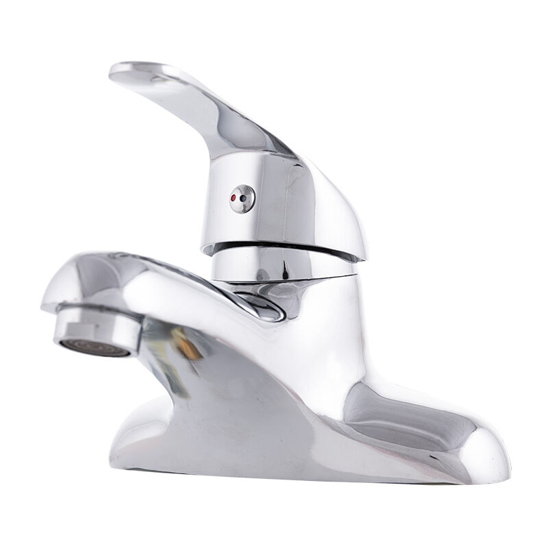 

Grifo Lavabo Aleación Zinc, Cromado, Agua Caliente-Fría, Caño Bajo, Monomando [QLI-FA-5505] (QLI-FA-5505)