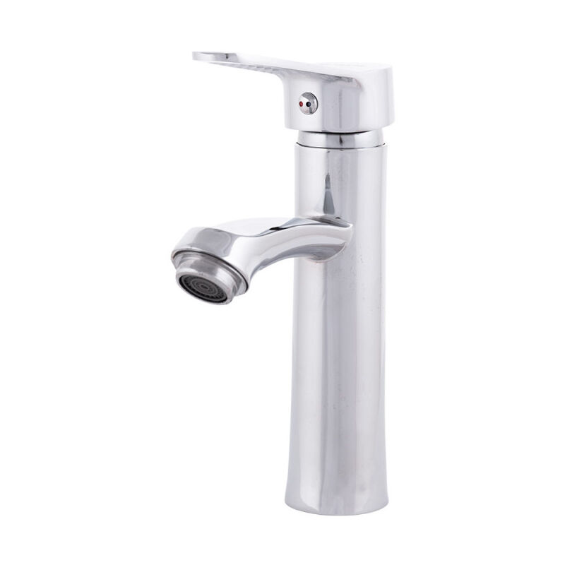 

Grifo Lavabo Aleación Zinc, Cromado, Agua Caliente-Fría, Latiguillos, Caño Bajo, Monomando [QLI-FA919] (QLI-FA919)